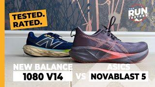 ASICS Novablast 5 vs New Balance 1080v14: What's the best daily trainer?