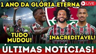 ÚLTIMAS NOTÍCIAS DO FLUMINENSE! | 1 ANO APÓS A GLÓRIA ETERNA, TUDO MUDOU NO FLU!