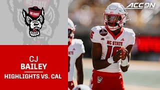 NC State's CJ Bailey Leads Pack To A Comeback Win