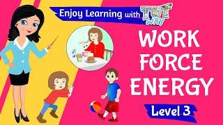 Work | Force and Energy | Science | Grade 3 & 4 | TutWay