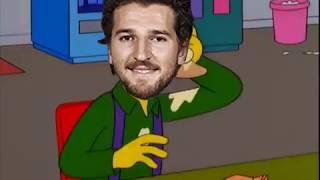 The Simpsons reflecting on AFL season 2019