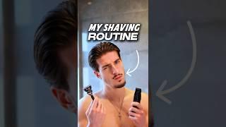 My (long-awaited) Shaving Routine 🪒🫣 #tutorial #beard #hair