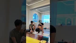 암밸런스 바카아사나 두루미자세 하는 방법 가르쳐 드려요.#yoga #sorts #요가