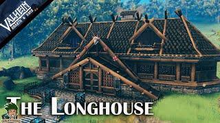 Valheim | Viking longhouse - season 2 ( hearth & home valheim build )