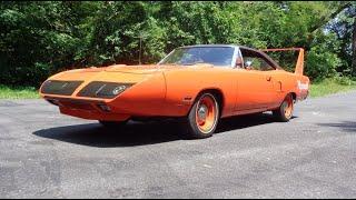 Survivor 29K miles 1970 Plymouth Superbird 440 in Tor Red & Ride on My Car Story with Lou Costabile