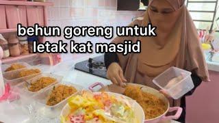 goreng behun simple sahaja untuk letak kat masjid