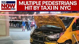 BREAKING: Taxi hits multiple pedestrians in NYC on Christmas day | LiveNOW from FOX