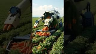 Harvesting working on carrots farm part134 #shortvideo #harvesting  #farming #viralvideos