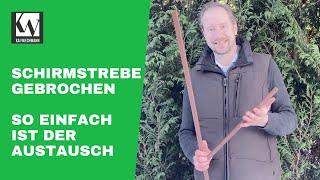 Sonnenschirm reparieren - Strebe tauschen | Inside Kai Wiechmann