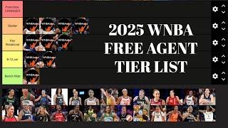 2025 WNBA Free Agent TIER LIST