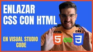 Cómo enlazar Html con Css en Visual Studio Code ‍