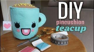 DIY teacup pincushion by ALEJANDRA MEZA