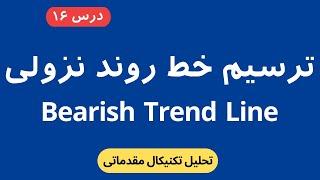 ترسیم خط روند نزولی در تحلیل تکنیکال