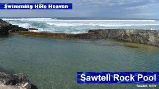 Swimming in Sawtell Rock Pool