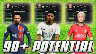 The BEST High Potential Young BEST Players in EAFC 24 Career Mode! | WONDERKIDS IN EVERY POSITIONS!