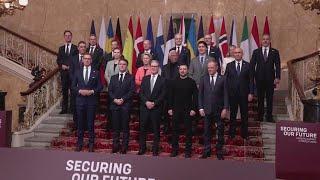 European leaders hold summit to end Ukraine-Russia war