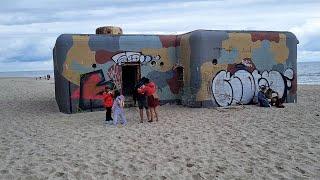 Abandoned Bunker on the beach  from WW2 - Exploration inside