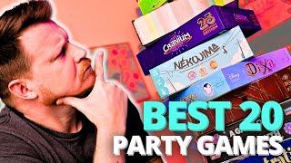 Top 20 Fun-Filled PARTY GAMES to Boost Your Next GAMES NIGHT!