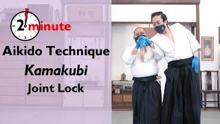 Kamakubi - The Aiki Dojo 2 Minute Technique #aikido #kamakubi #budo #aikidocenterla