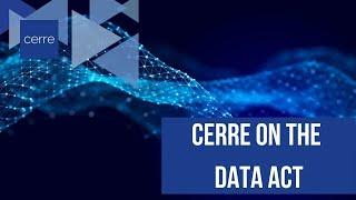 CERRE on the Data Act: Heiko Richter