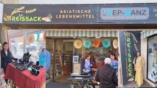 Östringen Herbst Strassenfest/ Reissack-Asiatische Lebensmittel Verkauf Offerner Sonntag