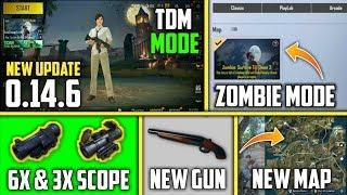 PUBG Mobile Lite New Update 0.14.6 Beta Download | New Zombie Mode, TDM Mode and More