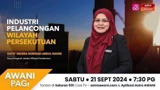 [LANGSUNG] AWANI Pagi: Kepentingan Industri Pelancongan Kepada Wilayah Persekutuan | 21 Sept 2024