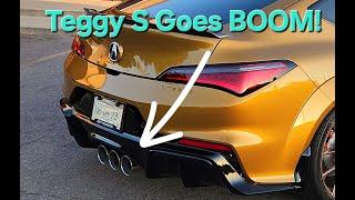 How Does Teggy S SOUND?!  #civictyper is #jealous !     2024 Acura Integra Type S ROCKS!