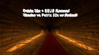 Patrix 32x vs Patrix 32x + SEUS Renewed vs Default