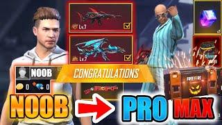 Free Fire new account to *PRO* LEVEL MAX - look how it became