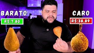 Coxinha Cara vs Coxinha Barata