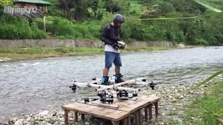 Manned drone multicopter flying Hoverboard Fun Fly