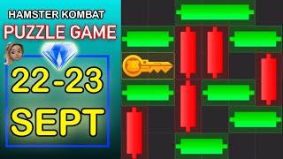 Hamster Kombat puzzle game DIAMOND 22 September 23 September