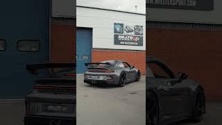 Porsche 992 GT3 with Milltek Sport Rear Silencer 