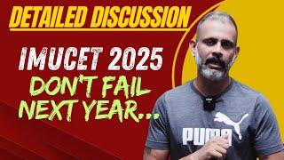 IMUCET 2024 || Why did students failed this year? || Student's Analysis