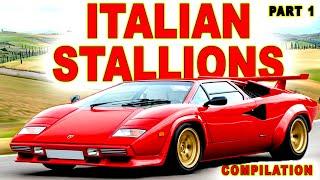 Your Childhood Italian Supercar Dreams: Part 1  Classic & New Poster Cars from Italy