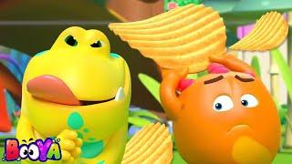 Chip Diving Booya Cartoon and Comedy Video for Babies