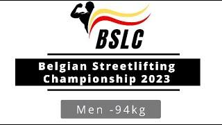 Men under 94kg Recap - Belgian Streetlifting Championship 2023 #BSLC