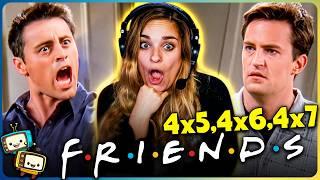 FRIENDS (1996) Season 4 Episodes 4x5, 4x6, 4x7 Reaction! | First Time Watch!
