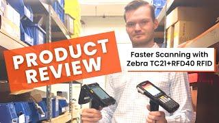 Faster Warehouse Scanning with Zebra TC21 + RFD40 RFID