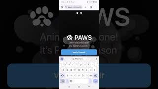 PAWS SOL AND TON  WALLET CONNECTION TUTORIAL