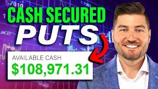 How To Sell Cash Secured Puts | Step By Step Tutorial