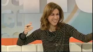 La mare de l'Helena Garcia Melero trucant en directe