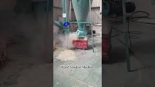 Wood Sawdust Making Machine | Convert Wood Logs Into Sawdust