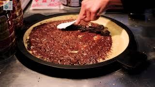 【三和夜市美食】傳統小吃推薦，麵粉煎｜BrownSugarPancake｜Taiwan night market ｜吃貨探店