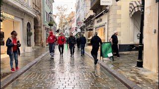 4K | Gibraltar Main Street Walk | Ocean Village | January 2025