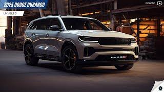 2025 Dodge Durango enthüllt – SUV mit Leistung und innovativem Design!