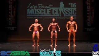 2016 BCABBA Leigh Brandt Muscle Classic - Grandmaster Men's Bodybuilding Pre Judging