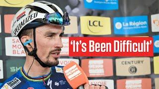 Julian Alaphilippe Admits 'It's Been Difficult' Not Winning 