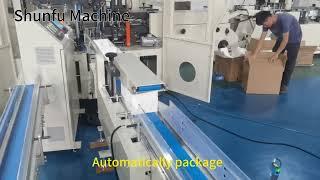 Fully Automatic Napkin Paper Folding Machine Production Line